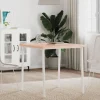 vidaXL Matbord>Bordsskiva 70x70x2,5 cm fyrkantig massivt bokträ