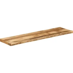 vidaXL Matbord>Bordsskiva 160x40x3,8 cm levande kant massivt grovt mangoträ