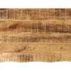 vidaXL Matbord>Bordsskiva 90x60x2,5 cm levande kant massivt grovt mangoträ