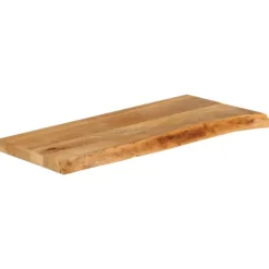 vidaXL Matbord>Bordsskiva 90x40x2,5 cm levande kant massivt mangoträ