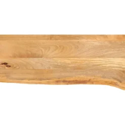 vidaXL Matbord>Bordsskiva 80x40x3,8 cm levande kant massivt mangoträ