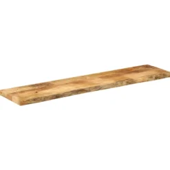 vidaXL Matbord>Bordsskiva 140x20x2,5 cm levande kant massivt grovt mangoträ