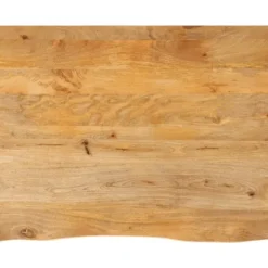 vidaXL Matbord>Bordsskiva 110x80x2,5 cm levande kant massivt mangoträ