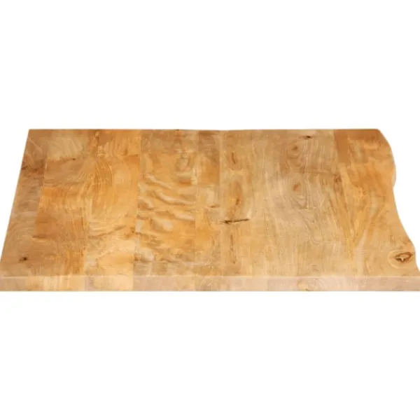 vidaXL Matbord>Bordsskiva 110x80x2,5 cm levande kant massivt mangoträ