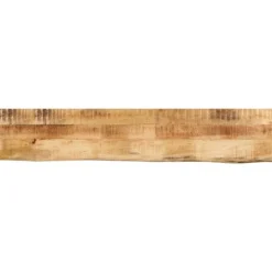 vidaXL Matbord>Bordsskiva 160x30x2,5 cm levande kant massivt grovt mangoträ