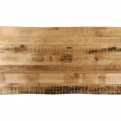 vidaXL Matbord>Bordsskiva 110x60x2,5 cm levande kant massivt grovt mangoträ