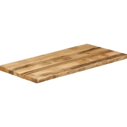 vidaXL Matbord>Bordsskiva 110x60x2,5 cm levande kant massivt grovt mangoträ