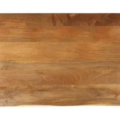 vidaXL Matbord>Bordsskiva 110x80x3,8 cm levande kant massivt mangoträ