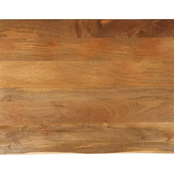 vidaXL Matbord>Bordsskiva 110x80x3,8 cm levande kant massivt mangoträ