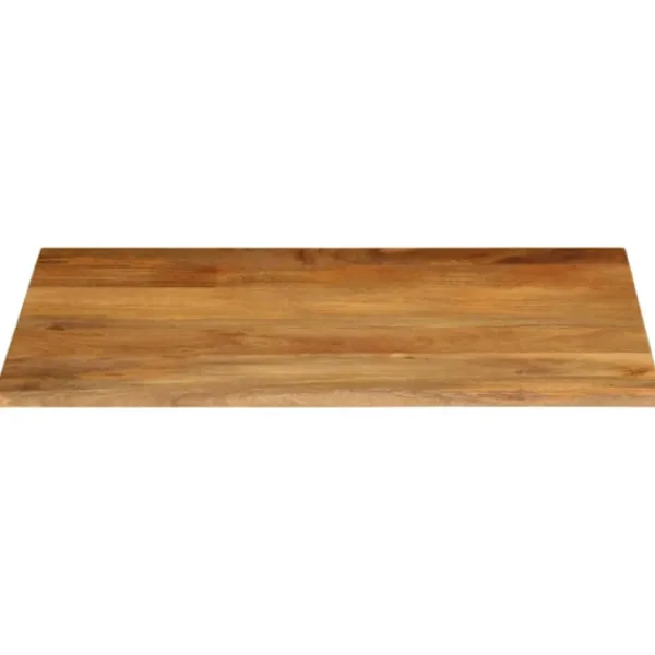 vidaXL Matbord>Bordsskiva 110x80x3,8 cm levande kant massivt mangoträ