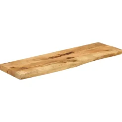 vidaXL Matbord>Bordsskiva 120x40x2,5 cm levande kant massivt grovt mangoträ