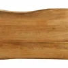 vidaXL Matbord>Bordsskiva 90x60x2,5 cm levande kant massivt mangoträ