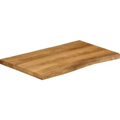 vidaXL Matbord>Bordsskiva 90x60x2,5 cm levande kant massivt mangoträ