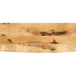 vidaXL Matbord>Bordsskiva 70x20x3,8 cm levande kant massivt grovt mangoträ