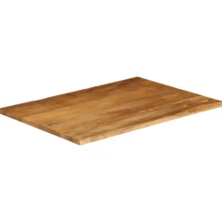 vidaXL Matbord>Bordsskiva 110x80x2,5 cm levande kant massivt mangoträ