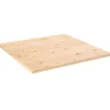 vidaXL Matbord>Bordsskiva 80x80x2,5 cm massivt trä furu fyrkantig