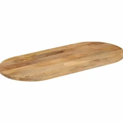 vidaXL Matbord>Bordsskiva 120x50x2,5 cm oval massivt mangoträ
