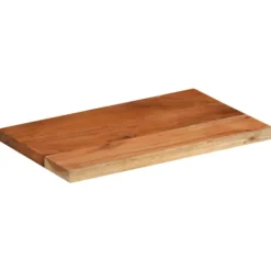 vidaXL Matbord>Bordsskiva 60x40x3,8 cm rektangulär massiv akacia