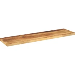 vidaXL Matbord>Bordsskiva 100x40x2,5 cm rektangulär massivt grovt mangoträ