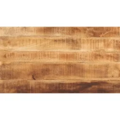 vidaXL Matbord>Bordsskiva 100x60x3,8 cm rektangulär massivt grovt mangoträ