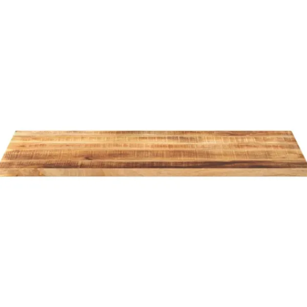 vidaXL Matbord>Bordsskiva 100x60x3,8 cm rektangulär massivt grovt mangoträ