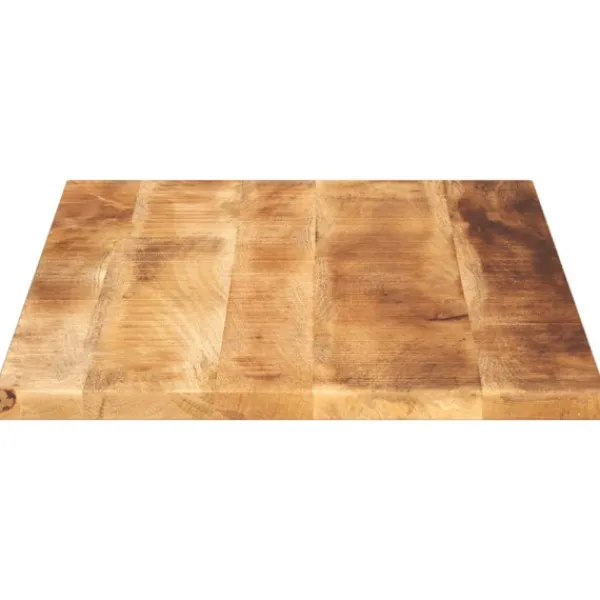 vidaXL Matbord>Bordsskiva 100x60x3,8 cm rektangulär massivt grovt mangoträ