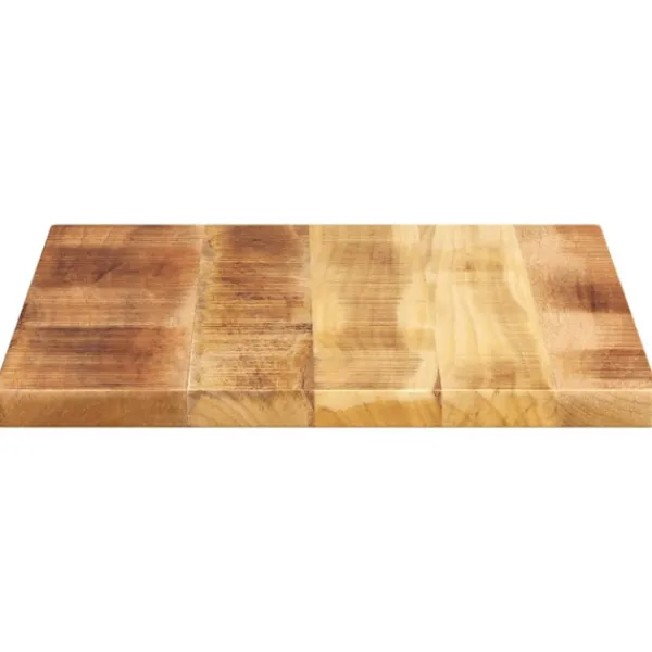 vidaXL Matbord>Bordsskiva 60x50x2,5 cm rektangulär massivt grovt mangoträ
