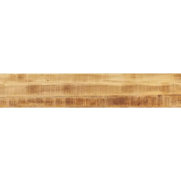 vidaXL Matbord>Bordsskiva 140x20x2,5 cm rektangulär massivt grovt mangoträ