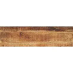 vidaXL Matbord>Bordsskiva 110x40x2,5 cm rektangulär massivt grovt mangoträ