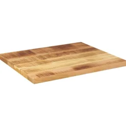 vidaXL Matbord>Bordsskiva 60x50x3,8 cm rektangulär massivt grovt mangoträ