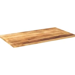 vidaXL Matbord>Bordsskiva 100x70x3,8 cm rektangulär massivt grovt mangoträ