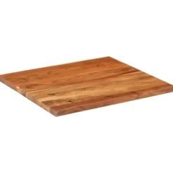 vidaXL Matbord>Bordsskiva 100x80x3,8 cm rektangulär massiv akacia