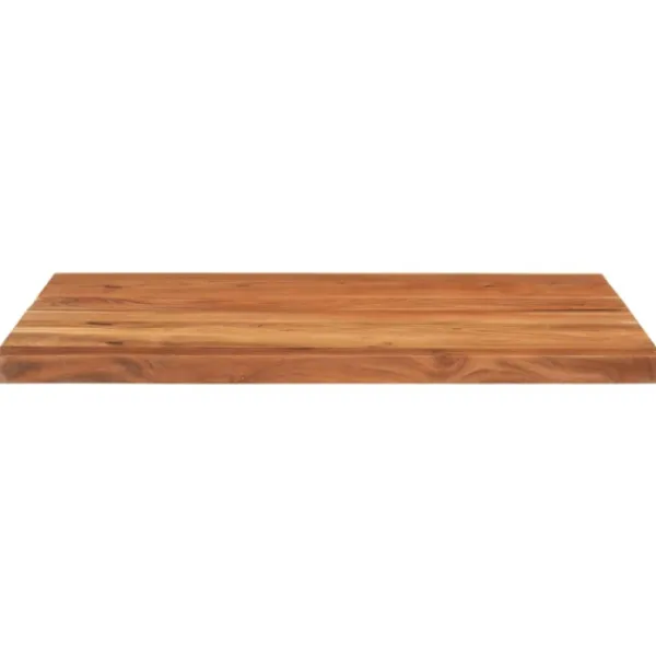 vidaXL Matbord>Bordsskiva 100x80x3,8 cm rektangulär massiv akacia