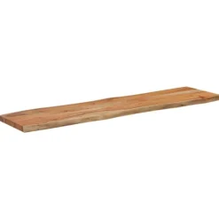vidaXL Matgrupper>Bordsskiva 140x40x2,5 cm rektangulär massiv akacia rustik kant