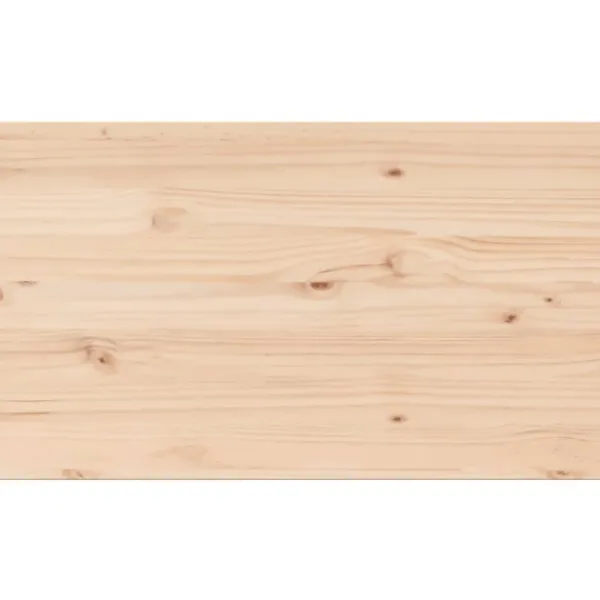 vidaXL Matbord>Bordsskivor 3 st 80x47x2,5 cm rektangulär massiv furu