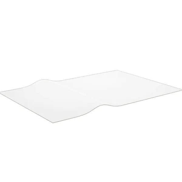 vidaXL Matbord>Bordsskydd genomskinligt 140x90 cm 1,6 mm PVC