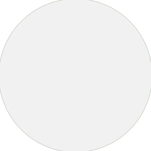 vidaXL Matbord>Bordsskydd genomskinligt Ø 120 cm 1,6 mm PVC
