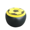 Sittsäckar>Bärbar fotbollsstol - PVC-flockad pallsoffa för strandresor