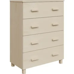 vidaXL Byråer>Byrå HAMAR honungsbrun 79x40x103,5 cm massiv furu