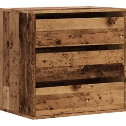 vidaXL Byråer>Byrå åldrat trä 60x41x58 cm konstruerat trä