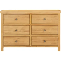 vidaXL Byråer>Byrå 105x33,5x73 cm massiv ek