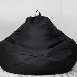Sittsäckar>{CACA} Extra Stor Sittsäck Fåtöljer Sofföverdrag Inomhus Lazy Lounger För Vuxna Barn 100*120CM