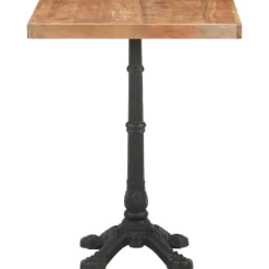 vidaXL Småbord>Cafébord 60x60x76 cm massivt akaciaträ