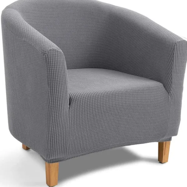 Fåtöljer>Chesterfield fåtöljöverdrag, Jacquard stretch stretch badkar