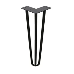 Matbord>(25cm)4x Bordben hårnålsben Hårnålsben Stålbordben DIY Bordglider Inter