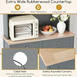 COSTWAY Sideboards><noscript><img data-lazyloaded=