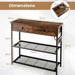 COSTWAY Sideboards><noscript><img data-lazyloaded=
