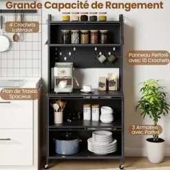 COSTWAY Sideboards><noscript><img data-lazyloaded=