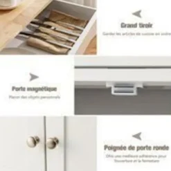 COSTWAY Sideboards><noscript><img data-lazyloaded=