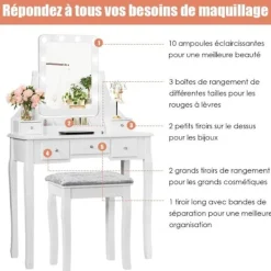 COSTWAY Sminkbord><noscript><img width=